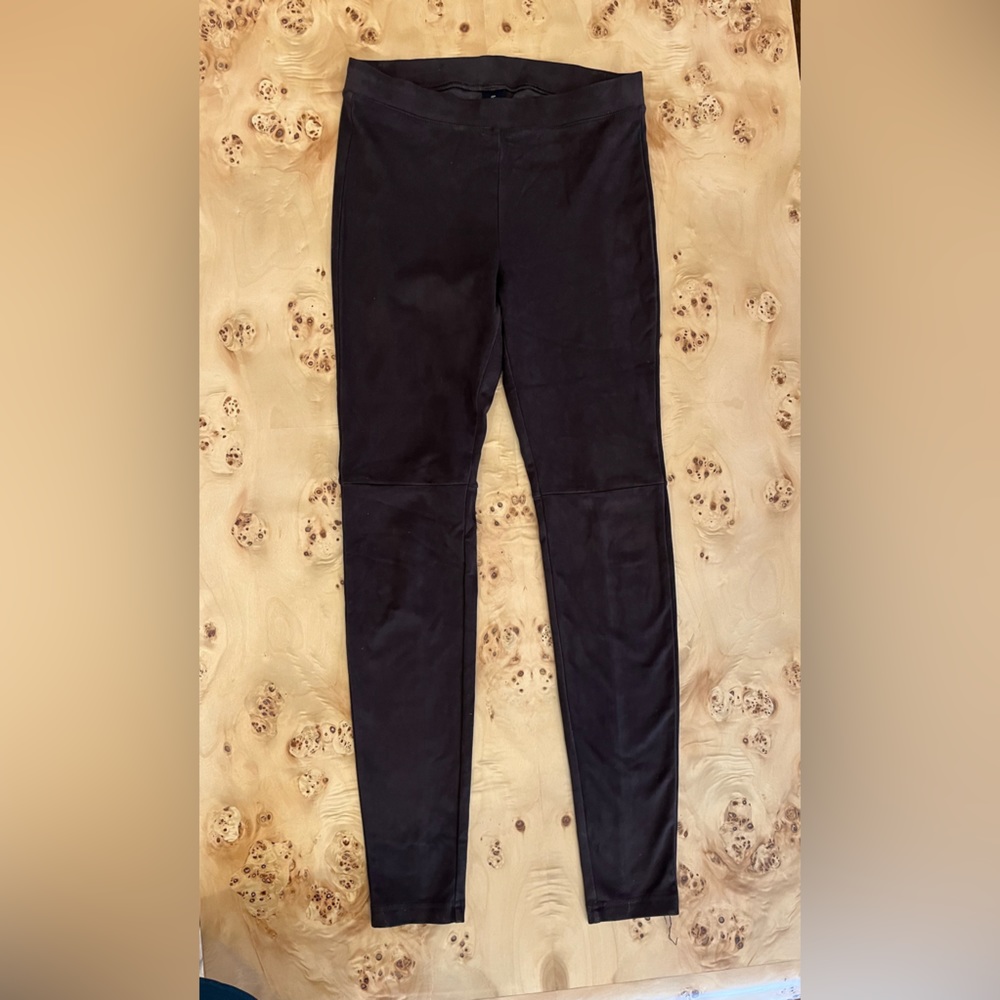 HUE microsuede leggings - brown -Size S